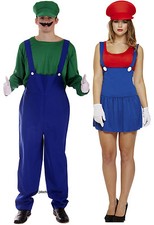 Mens Luigi + Ladies Mario