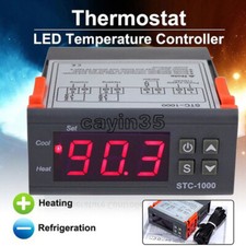 STC-1000 Digital Temperature Controller AC110-220V Thermostat + NTC Probe Sensor