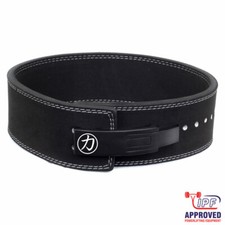 Strength Shop 10mm Lever Belt - Black - IPF Approved (Powerlifting, Strongman)