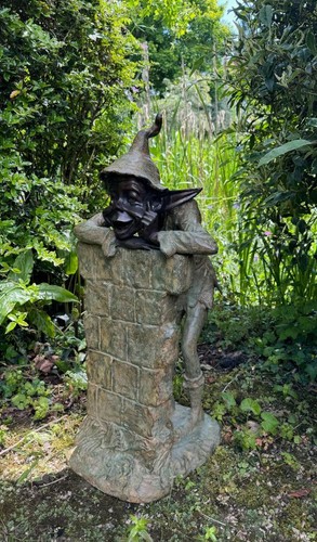 Large bronze goblin pixie - bronze, /