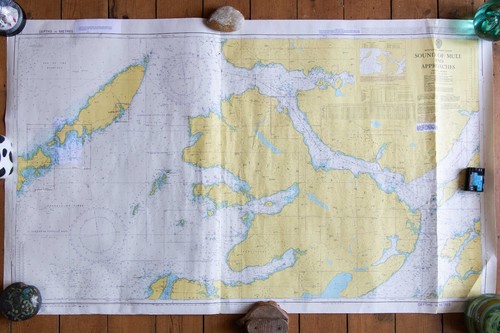 Vintage admiralty chart 2171 - admiralty,