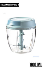 Multifunctional Hand Pull Chopper – Manual Food Processor for Onion, Ginger, Veg