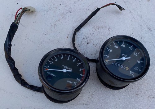 Kawasaki kh100 clocks - kh100,