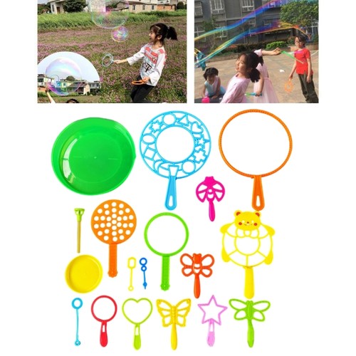 Colorful bubble blower set - bubble,
