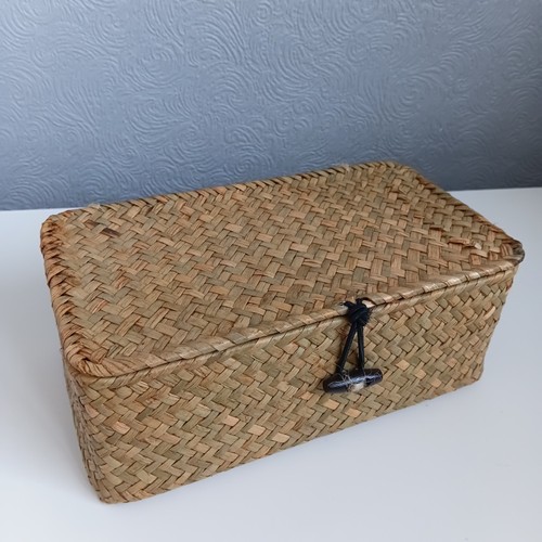 Rectangular wicker basket - rectangular,