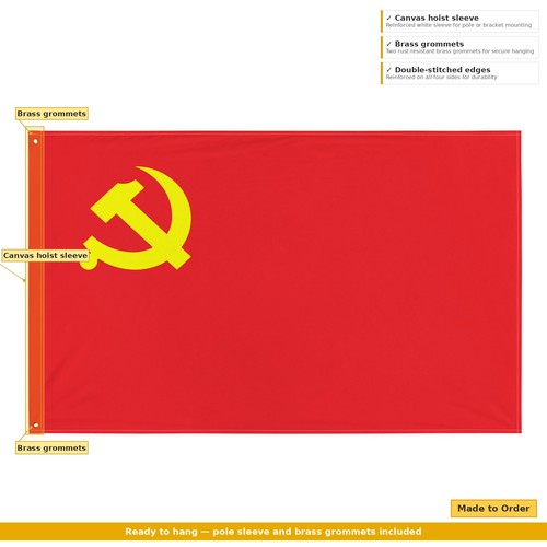 Chinese communist party flag - communist,