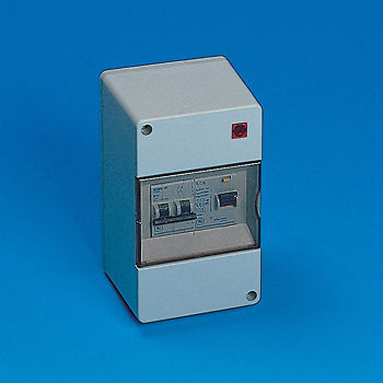 Mains consumer unit 240v - unit,