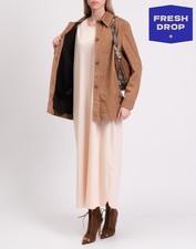 RRP€995 BOUTIQUE MOSCHINO Jacket IT46 US12 UK14 XL Brown Collared