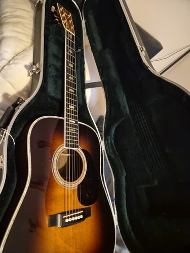 Martin d41 sunburst acoustic - martin,