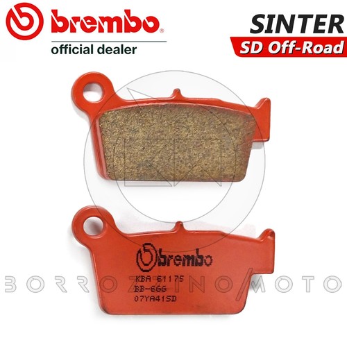Brake pads rear - brake, sintered