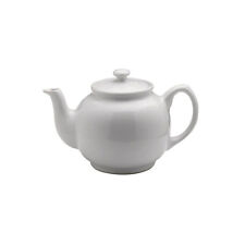 White filter teapot retro tea pot 2 cup capacity white ceramic infuser teapot