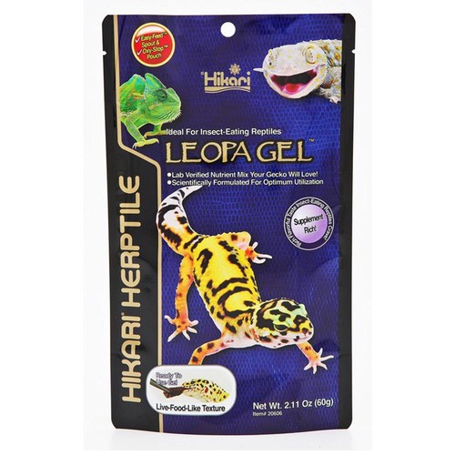 Hikari herptile leopa gel - herptile, 60g
