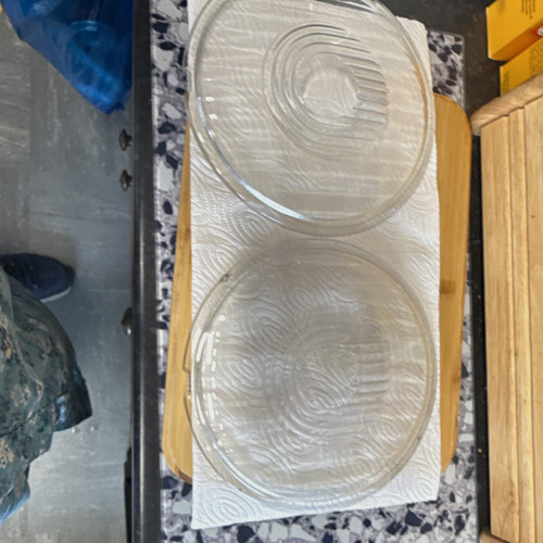 Pair lucas glass car - of,