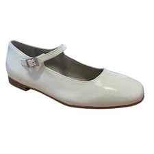 Pitillos Beige Patent Flat