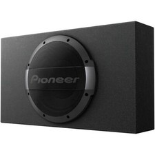 Pioneer TS-WX1010LA Powered Active Subwoofer Shallow Sub Bass Remote 300w RMS