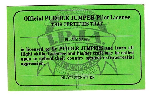 Vintage official puddle - vintage,