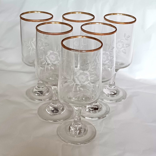Set clear glass cocktail - of,