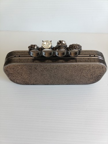 Collette knuckle duster clutch - collette,