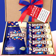 SMARTIES Chocolate Bar Gift Box | Personalised Hamper | Christmas Secret Santa 