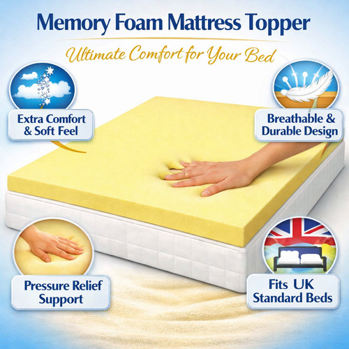 100 memory foam - 100%, mattress