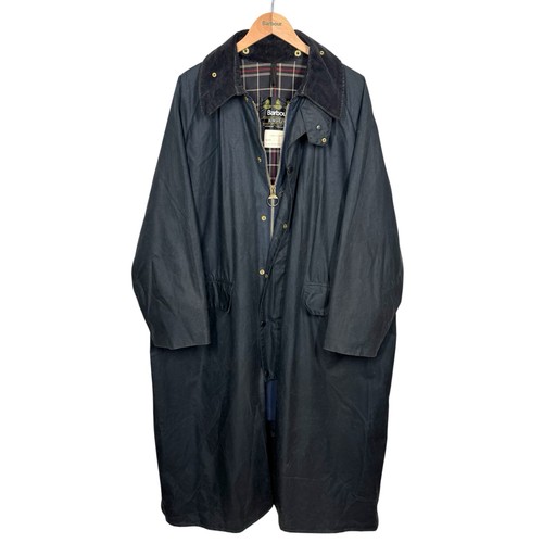 Barbour a170 burghley wax coat - wax,