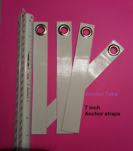 Anchor grommet straps - 4, ~