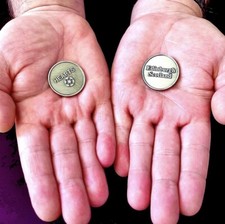 Hearts FC Souvenir Coin HMFC Heart of Midlothian 