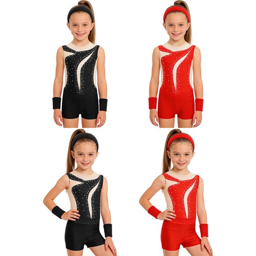 Girl sleeveless gymnastics - girl,