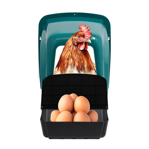 Pack nesting boxes chicken - 4,