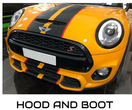 Mini cooper bonnet and boot - mini,