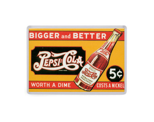 Pepsi cola jumbo fridge - pepsi, magnet