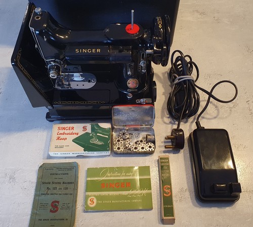 Singer sewing machine 222k - machine,