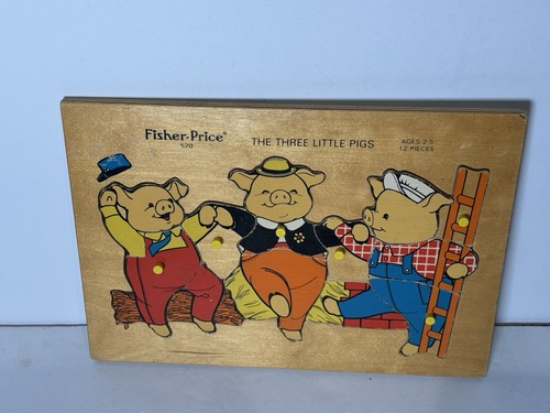 Vintage fisher price wooden - vintage,