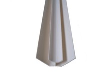 Trims for PVC Wet Wall Panels Black White Chrome End Caps, Angles All Sizes