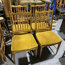 Stag Vintage Set Of 4 Retro Dining Chairs
