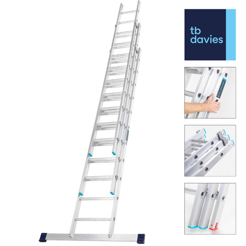 Triple extension ladders - triple, tb