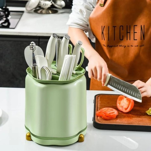 360 rotating knife block - knife,