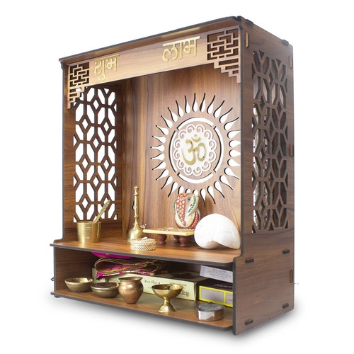Wooden pooja mandir temple - mandir, |
