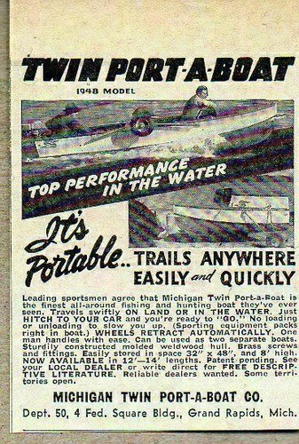 1948 print twin port - 1948, port-a-boat