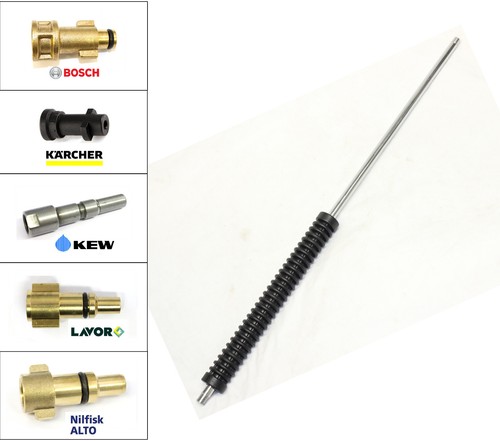 Stainless steel lance - stainless, 60"