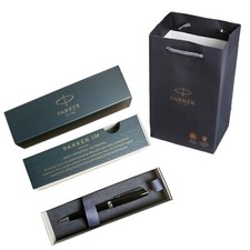 PERSONALISED ENGRAVED PARKER CLASSIC STEEL SILVER BALL POINT PEN -CHRISTMAS GIFT