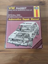 VW RABBIT GOLF JETTA SCIROCCO