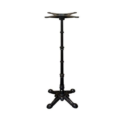 Cast iron tall table base - cast,