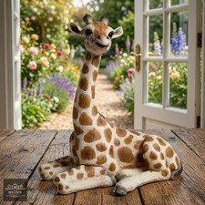 Wow Large 40cm Sitting Giraffe