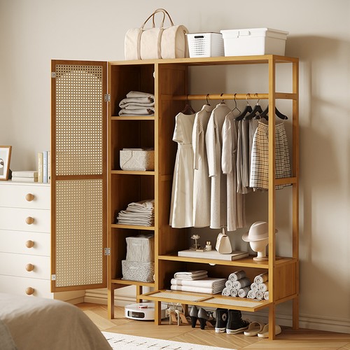Bamboo open wardrobe - wardrobe, w/