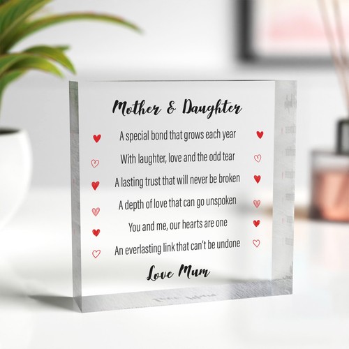 Mum and daughter gifts - daughter,