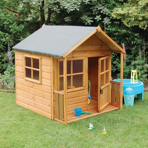 5x5 wooden playhouse - wooden,
