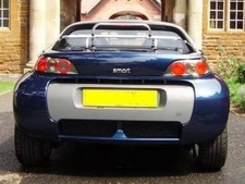 Boot luggage rack  carrier for Smart Roadster 2003-07 stainless steel s/s