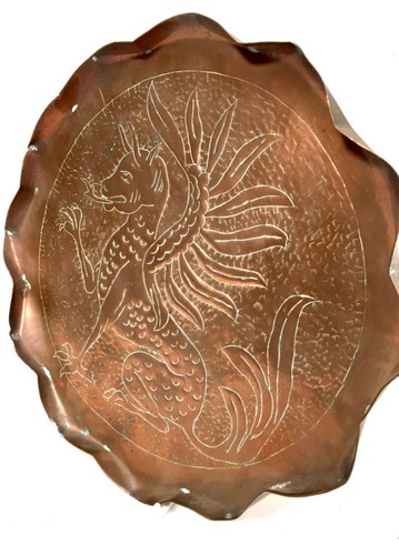 Antique arts crafts copper - arts,