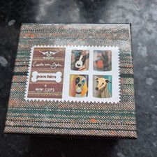 Magpie Egg Cups Birdy II Set of 4 in Box - See Description